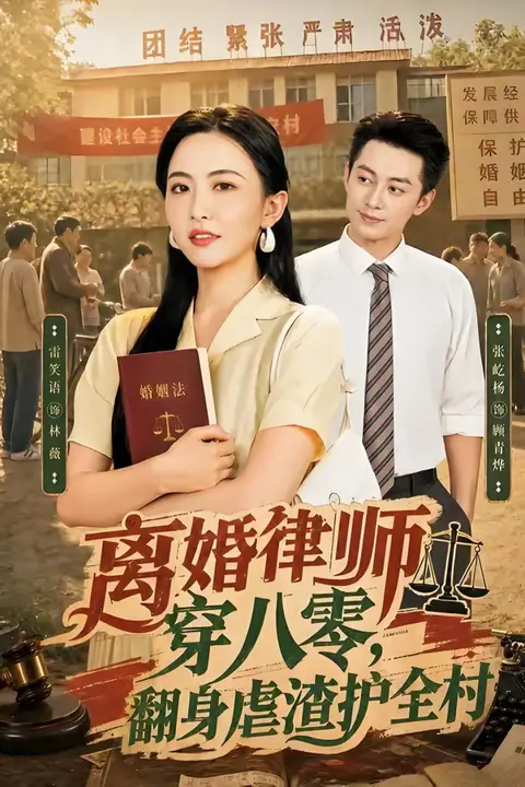 《离婚律师穿八零：翻身虐渣护全村》封面