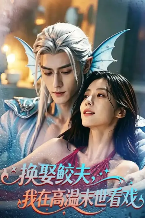 《换娶鲛夫,我在高温末世看戏》封面