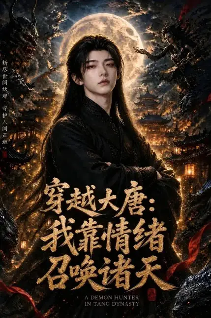 《穿越大唐：我靠情绪召唤诸天》封面