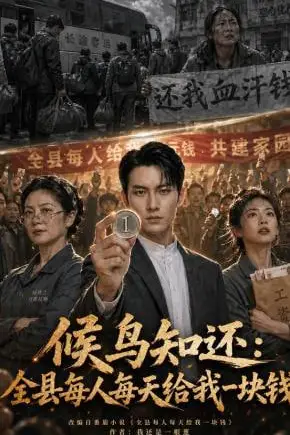 《候鸟知还:全县每人每天给我一块钱》封面