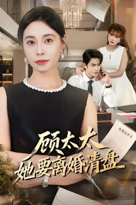 《顾太太她要离婚清盘》封面