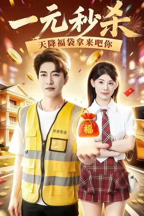 《一元秒杀，天降福袋拿来吧你》封面