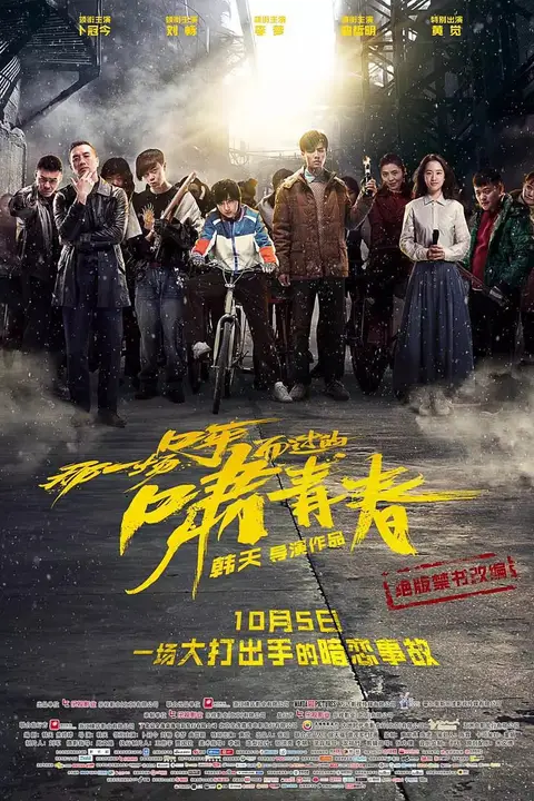《那一场呼啸而过的青春》封面