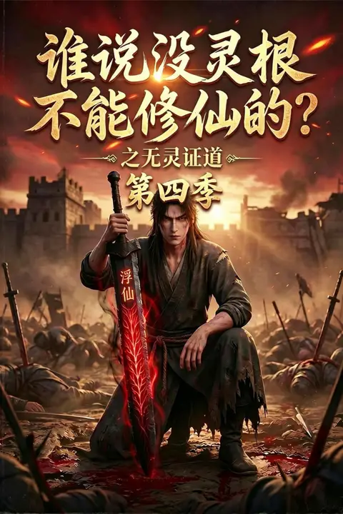 《谁说没灵根不能修仙的?之无灵证道第四季》封面