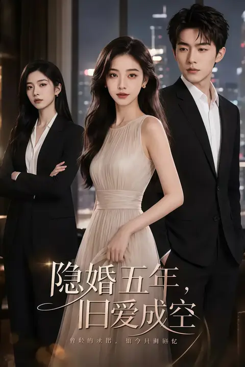 《隐婚五年,旧爱成空》封面