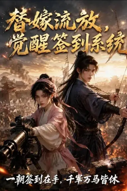 《替嫁流放,觉醒签到系统》封面