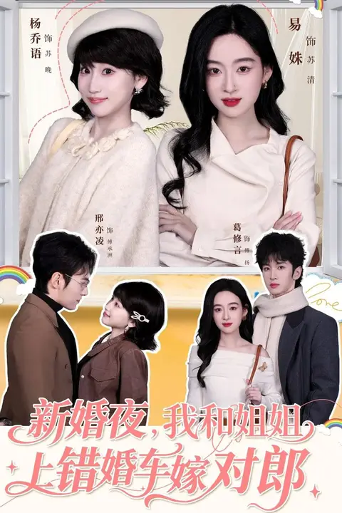 《新婚夜,我和姐姐上错婚车嫁对郎》封面