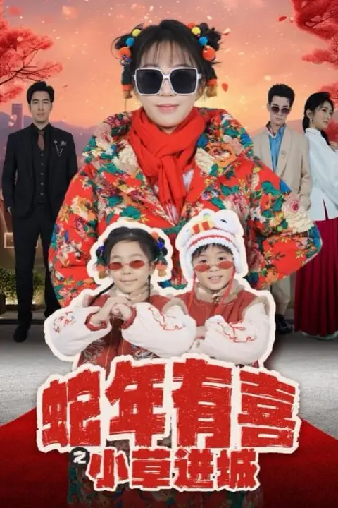 《蛇年有喜之小草进城》封面