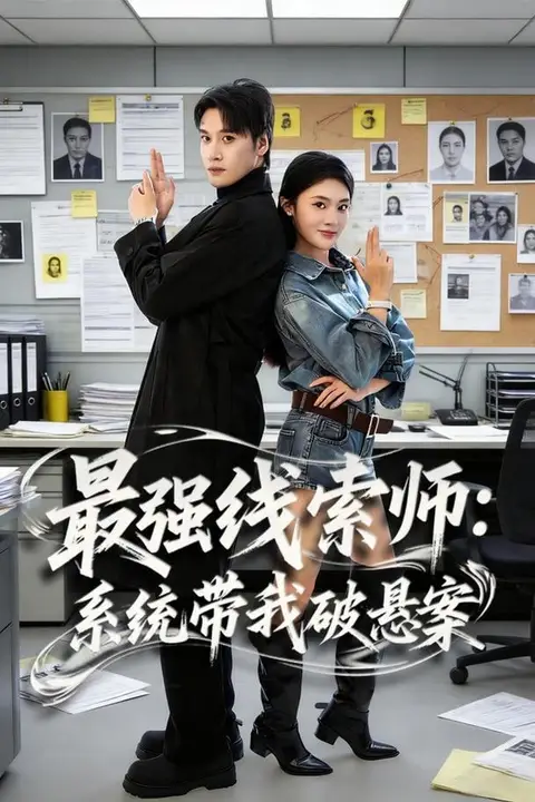 《最强线索师:系统带我破悬案》封面