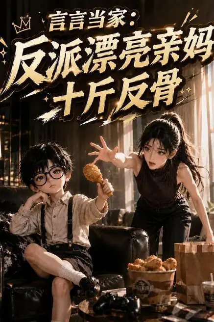 《言言当家:反派漂亮亲妈十斤反骨》封面