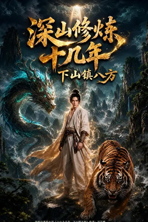 《深山修炼十几年下山镇八方》封面