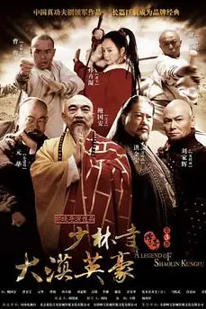 《少林寺传奇之大漠英豪》封面