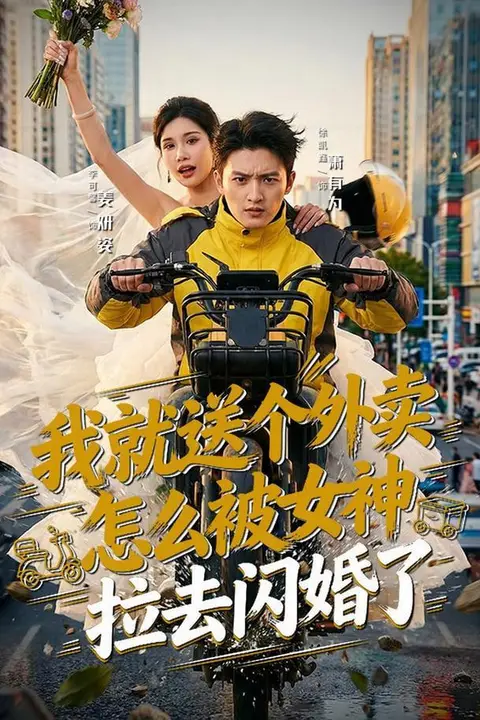 《我就送个外卖，怎么被女神拉去闪婚了》封面