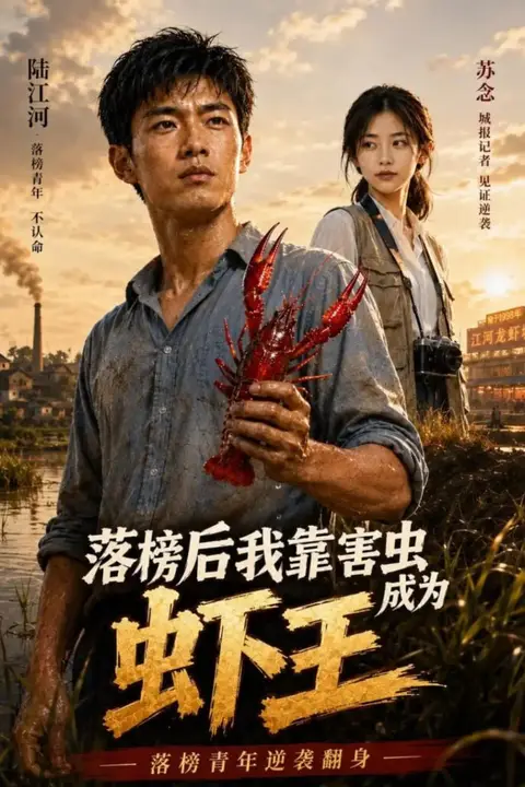 《落榜后我靠害虫成为虾王》封面