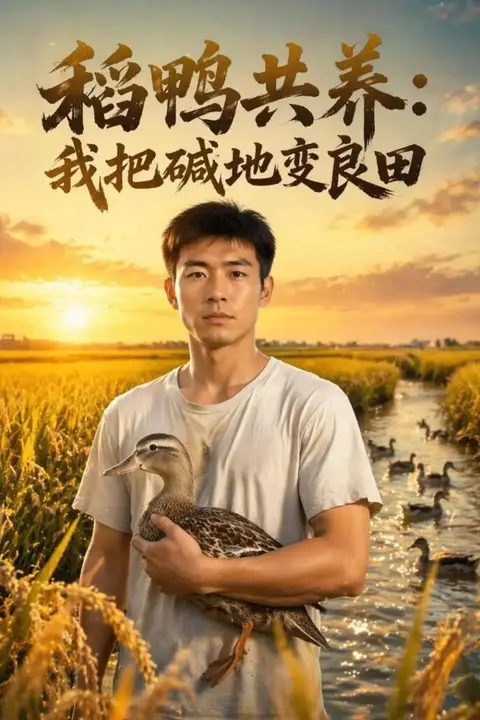 《稻鸭共养：我把碱地变良田》封面