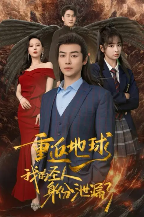 《重返地球，我的圣人身份泄露了》封面