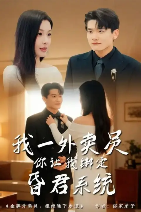 《我一外卖员,你让我绑定昏君系统》封面