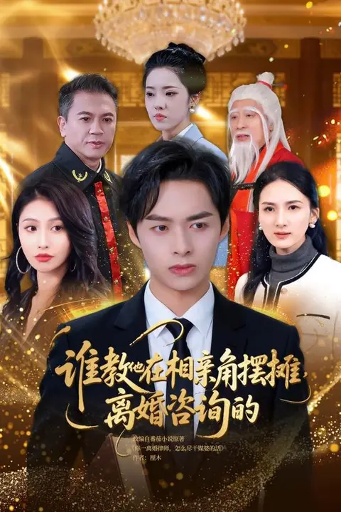 《谁教他在相亲角摆摊离婚咨询的》封面