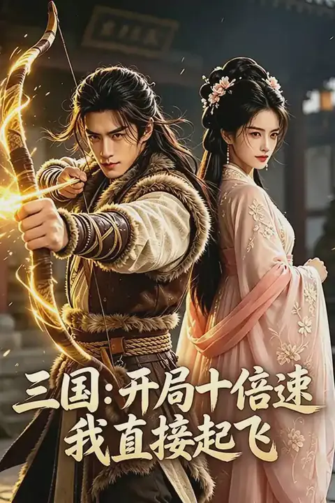 《三国：开局十倍速我直接起飞》封面