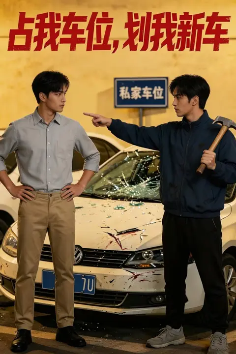 《占我车位,划我新车》封面