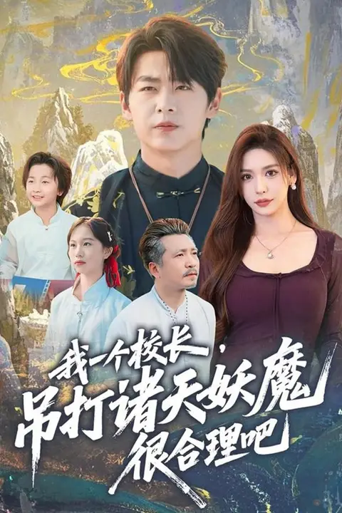 《我一个校长，吊打诸天妖魔很合理吧》封面