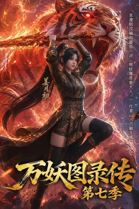 《万妖图录传第七季》封面
