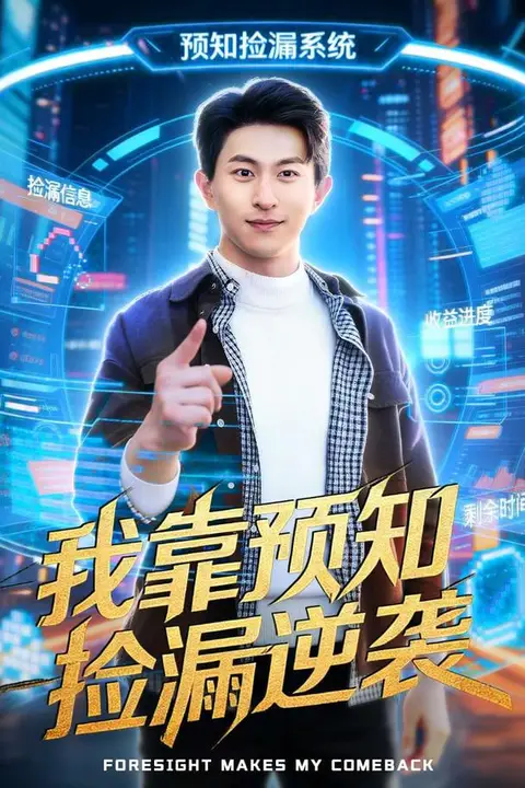 《我靠预知捡漏逆袭》封面