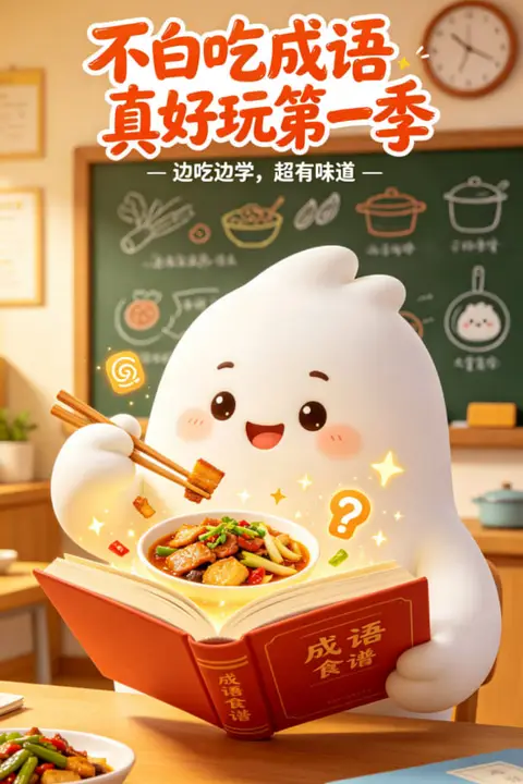《不白吃成语真好玩第一季》封面