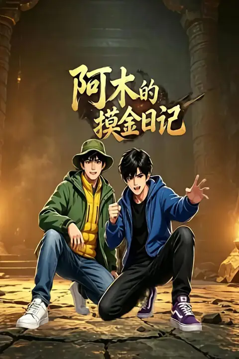 《阿木的摸金日记》封面