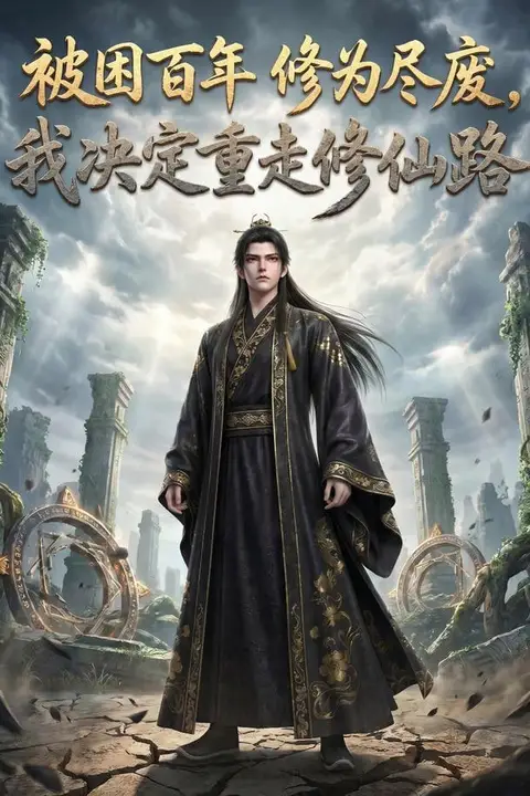 《被困百年修为尽废，我决定重走修仙路》封面