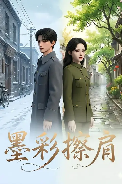 《墨彩擦肩》封面