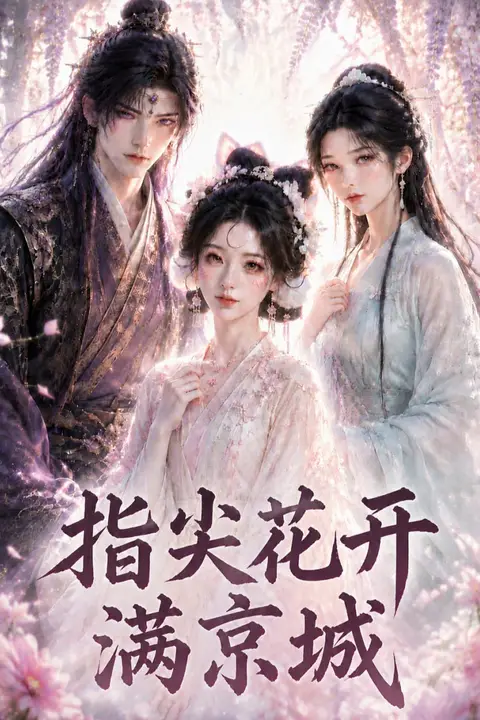 《指尖花开满京城》封面