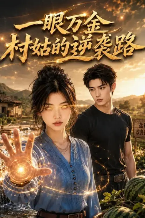 《一眼万金，村姑的逆袭路》封面