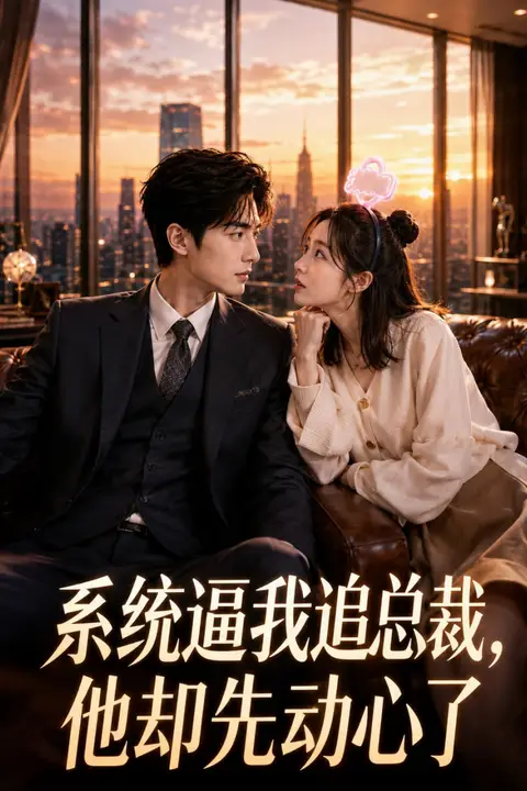 《系统逼我追总裁，他却先动心了》封面