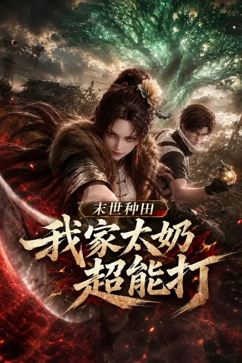 《末世种田，我家太奶超能打》封面