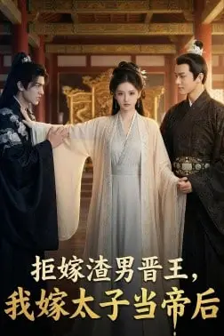 《拒嫁渣男晋王，我嫁太子当帝后》封面