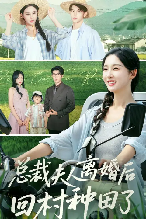 《总裁夫人离婚后回村种田了》封面