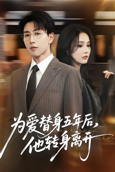 《为爱替身五年后,他转身离开》封面