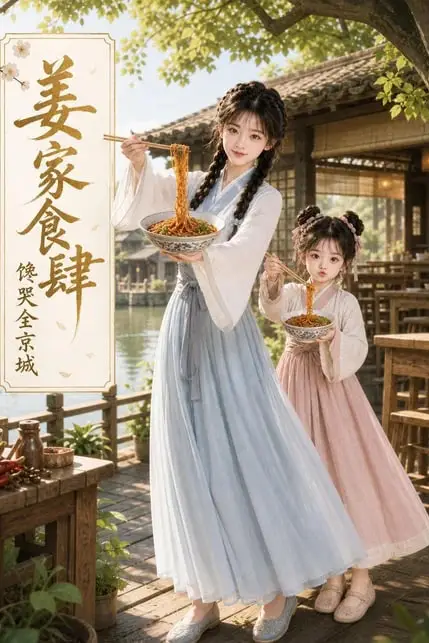 《姜家食肆：馋哭全京城》封面