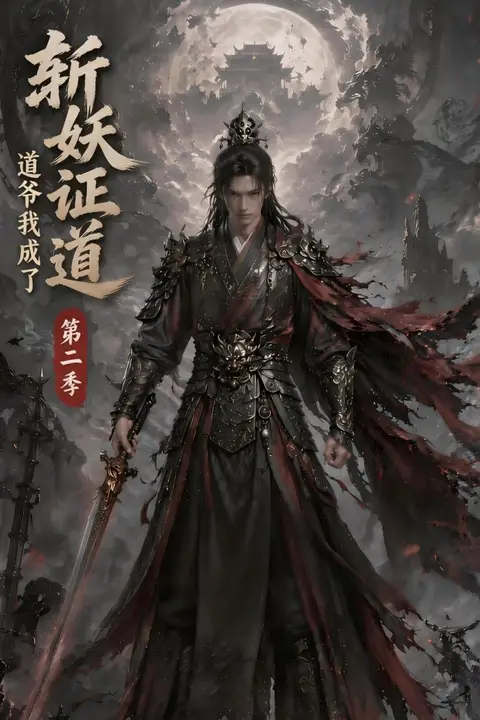 《斩妖证道:道爷我成了第二季》封面