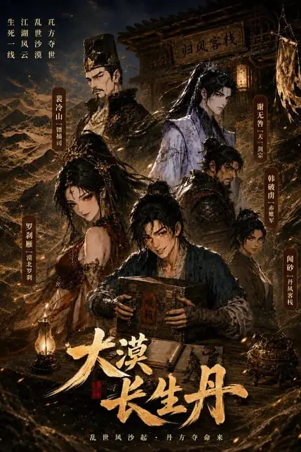 《大漠长生丹》封面