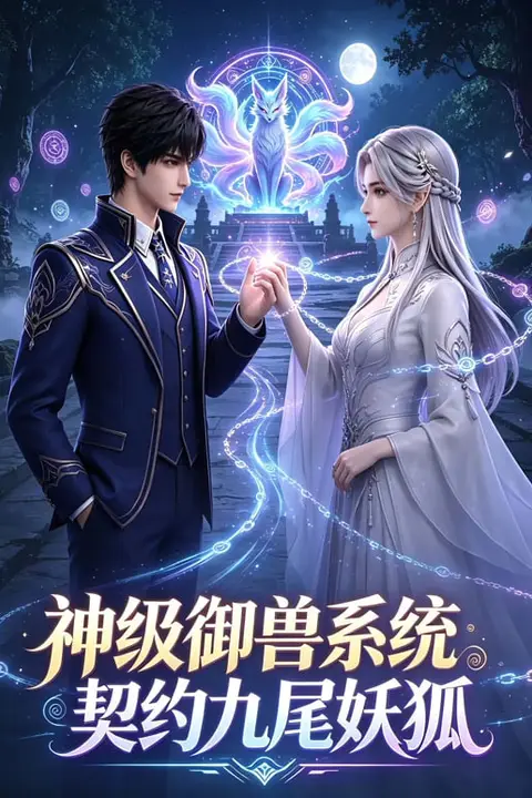 《神级御兽系统，契约九尾妖狐》封面