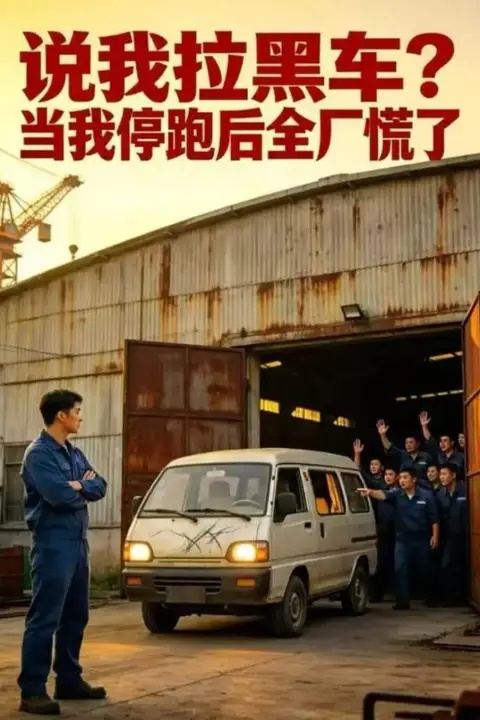 《说我拉黑车?当我停跑后全厂慌了》封面