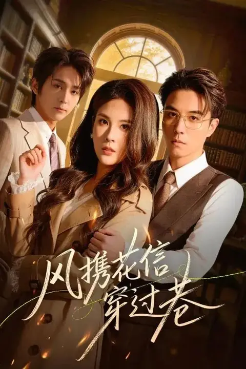 《风携花信穿过巷》封面