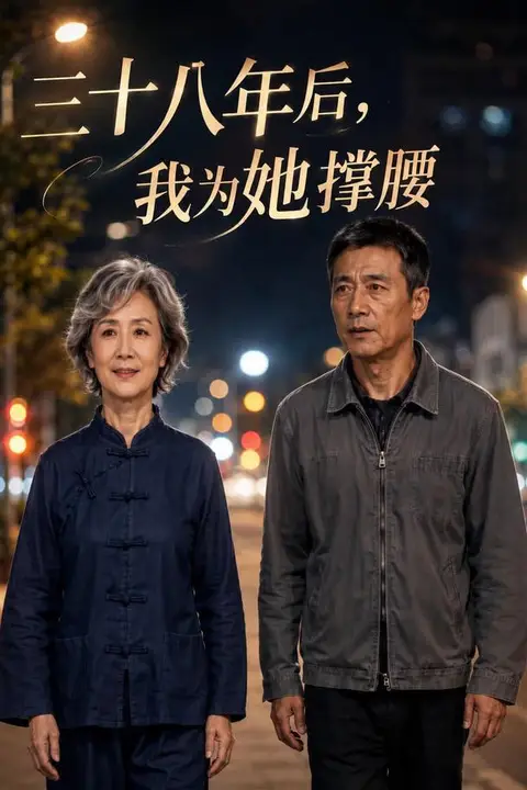 《三十八年后,我为她撑腰》封面
