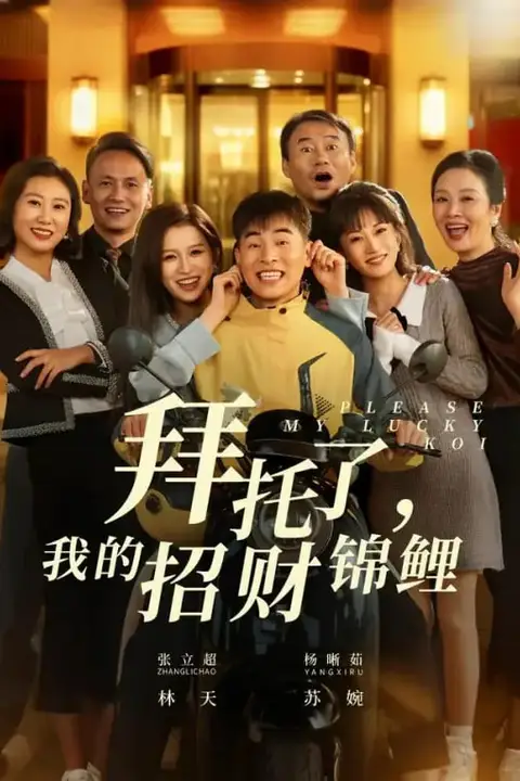 《拜托了，我的招财锦鲤》封面