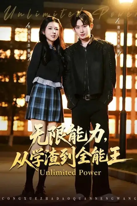 《无限能力,从学渣到全能王》封面