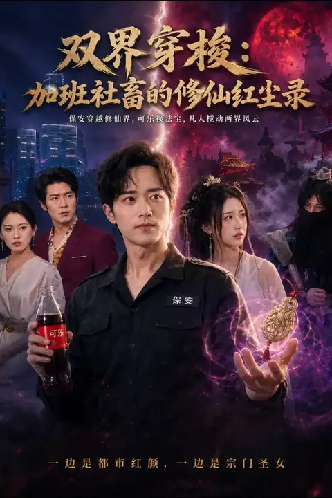 《双界穿梭加班社畜的修仙红尘录》封面