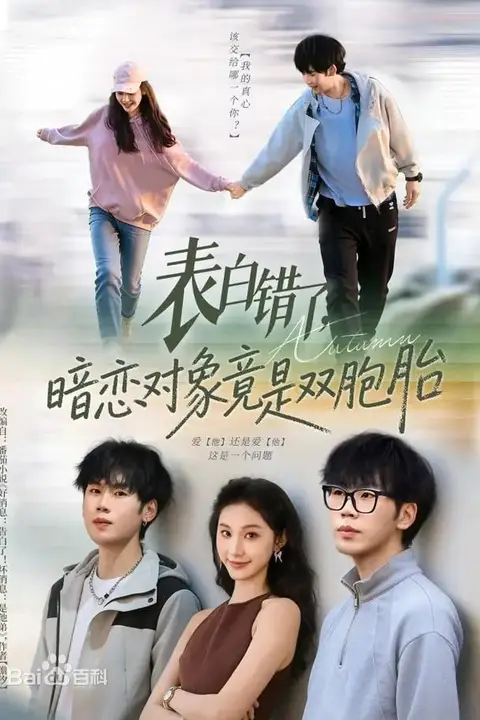 《表白错了,暗恋对象竟是双胞胎》封面