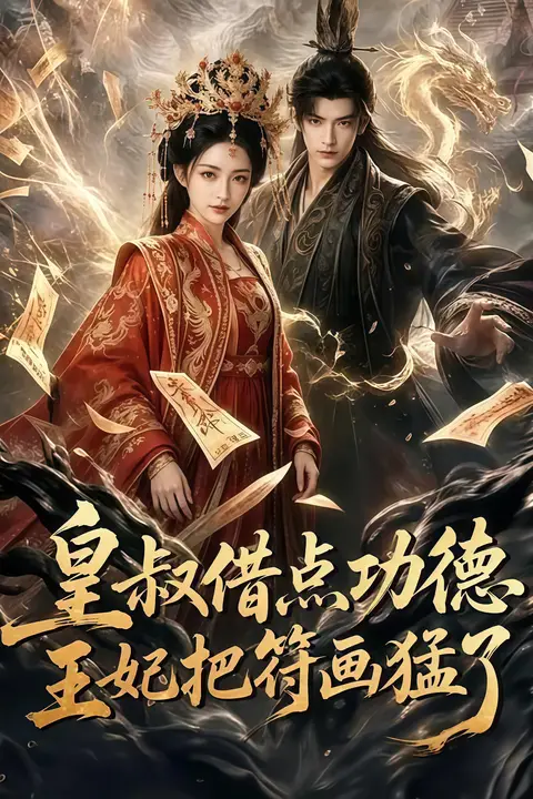 《皇叔借点功德王妃把符画猛了》封面